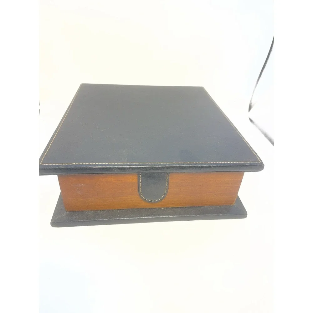 Vintage High-End Executive Shoe Shine Valet Box w/Accessories